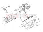 DUCATI Multistrada V4 Rear head timing system