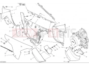 DUCATI 2025 Multistrada V4 Rally Frame cover, rh