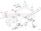 DUCATI 2025 Multistrada V4 Rally Side stand