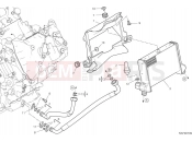 DUCATI 2025 Multistrada V4 Rally Oil cooler