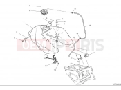 DUCATI Multistrada V2 S Fuel tank