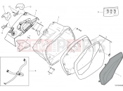 DUCATI 2025 Multistrada V4 S Left pannier (plastic)