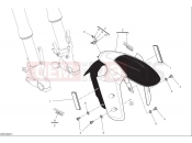 DUCATI 2025 Multistrada V4 S Front mudguard