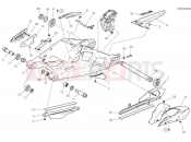 DUCATI 2025 Multistrada V4 S Rear swingarm