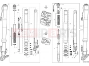 DUCATI 2025 Multistrada V4 S Front fork (international)