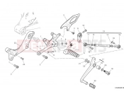 Left footrest - Ducati Streetfighter V2 2025