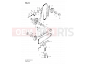 10 - CAM CHAIN - Suzuki DL1000 K9 (2009) V-Strom (E02,E19,E24)