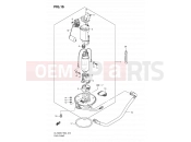 16 - FUEL PUMP - Suzuki DL1000 K9 (2009) V-Strom (E02,E19,E24)