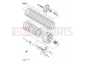 22 - CLUTCH - Suzuki DL1000 K9 (2009) V-Strom (E02,E19,E24)