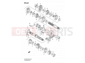 23 - TRANSMISSION - Suzuki DL1000 K9 (2009) V-Strom (E02,E19,E24)