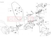 DUCATI 2019  Diavel 1260 PLATE HOLDER