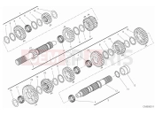 DUCATI 2019  Diavel 1260 GEAR BOX