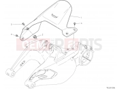 DUCATI 2019  Diavel 1260 REAR MUDGUARD