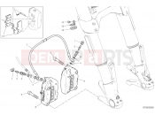 DUCATI 2019  Diavel 1260 FRONT BRAKE SYSTEM