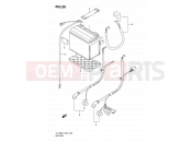 28 - BATTERY - Suzuki DL1000 K9 (2009) V-Strom (E02,E19,E24)