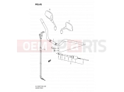 45 - HANDLEBAR - Suzuki DL1000 K9 (2009) V-Strom (E02,E19,E24)