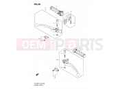 46 - HANDLE LEVER - Suzuki DL1000 K9 (2009) V-Strom (E02,E19,E24)