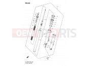 56 - FRONT DAMPER - Suzuki DL1000 K9 (2009) V-Strom (E02,E19,E24)