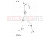 60 - FRONT BRAKE HOSE - Suzuki DL1000 K9 (2009) V-Strom (E02,E19,E24)