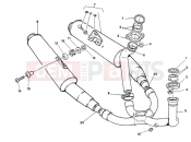 DUCATI 1995 Supersport 900 SS EXHAUST SYSTEM SUPERSPORT » EXHAUST SYSTEM
