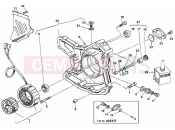 DUCATI 1995 Supersport 900 SS GENERATOR COVER FM <007088 » IGNITION SYSTEM