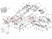 DUCATI 1995 Superbike 916 REAR FRAME FM &GT;003096 » FRAME