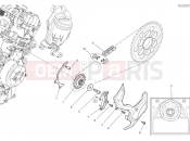 DUCATI 2024 Multistrada V4 Pikes Peak Front sprocket & chain