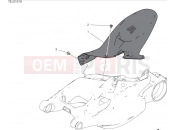 DUCATI 2022 Multistrada V4 Pikes Peak Rear Mudguard