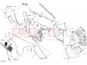 DUCATI 2022 Multistrada V4 Pikes Peak RH Frame Cover