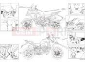 DUCATI 2022 Multistrada V4 Pikes Peak Warning Labels (JAPAN ONLY)