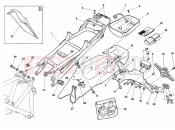 DUCATI 1995 Superbike 916 Senna REAR FRAME FM &GT;003096 » FRAME
