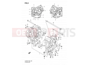 5 - CRANKCASE - Suzuki DL650A K8 (2008) V-Strom (E02,E19,E24,E37)