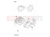 6 - CRANKCASE COVER - Suzuki DL650A K8 (2008) V-Strom (E02,E19,E24,E37)
