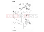 20 - RADIATOR HOSE - Suzuki DL650A K8 (2008) V-Strom (E02,E19,E24,E37)