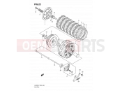 22 - CLUTCH - Suzuki DL650A K8 (2008) V-Strom (E02,E19,E24,E37)