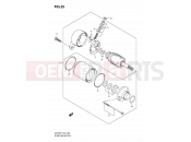 25 - STARTING MOTOR (MODEL K7/K8/K9 E02/E19/E24) - Suzuki DL650A K8 (2008) V-Strom (E02,E19,E24,E37)