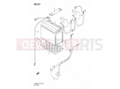 27 - BATTERY - Suzuki DL650A K8 (2008) V-Strom (E02,E19,E24,E37)