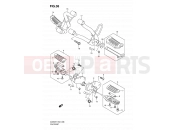 38 - FOOTREST - Suzuki DL650A K8 (2008) V-Strom (E02,E19,E24,E37)