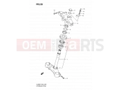 56 - STEERING STEM - Suzuki DL650A K8 (2008) V-Strom (E02,E19,E24,E37)