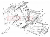 DUCATI 1995 Superbike 916 SP REAR SHOCK ABSORBER » SWING ARM