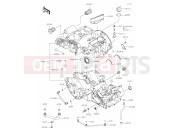 KAWASAKI W800 CAFE (EJ800CLF) 14 Crankcase