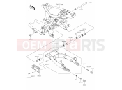 KAWASAKI W800 CAFE (EJ800CLF) 30 Swingarm