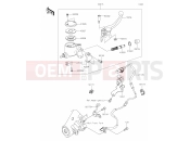 KAWASAKI W800 CAFE (EJ800CLF) 40 Front Master Cylinder