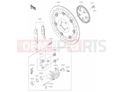 KAWASAKI W800 CAFE (EJ800CLF) 41 Front Brake