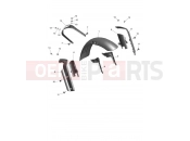 Triumph 2025 Scrambler 400 X Front Mudguard