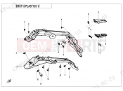 CFMOTO 2025 MOTORCYCLE 450 SR S (CF400-9F [EU5] ) PLASTICS 6 - F04-6