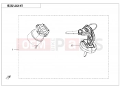 CFMOTO CFORCE 1000 (CF1000ATR-2A) LOCK KIT(WITHOUT GEARSHIFT LOCK) - F01-B