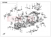CFMOTO CFORCE 1000 (CF1000ATR-2A) FRAME - F03-V4