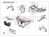 CFMOTO CFORCE 1000 (CF1000ATR-2A) FRONT PLASTICS - F04-1