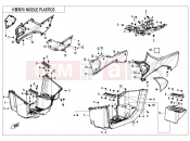 CFMOTO CFORCE 1000 (CF1000ATR-2A) MIDDLE PLASTICS - F04-3-V2